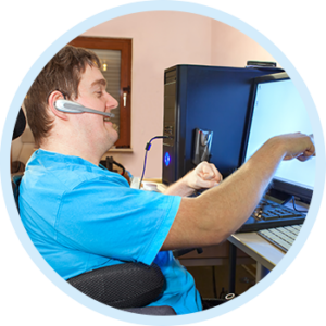 Physiotherapy patient at BlissCare Services