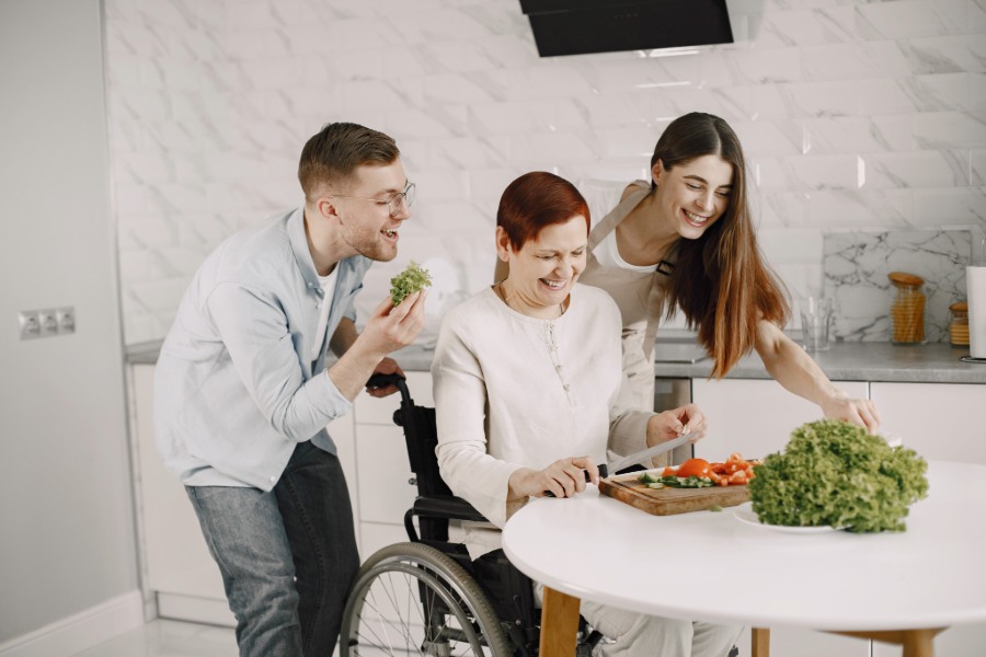 NDIS Household Tasks   happy to serve and help to food preparation